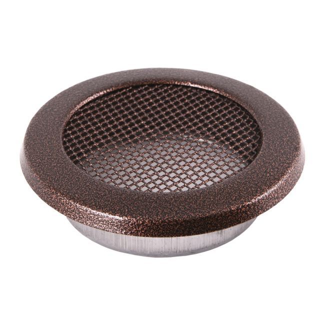 Rund ventilrist Parkanex 125 mm kobber