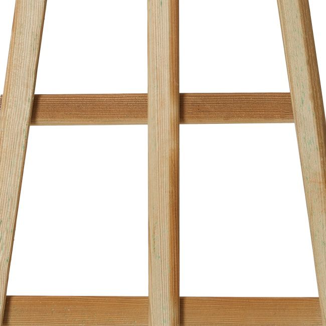 Skrå gitterskærm 180 x 60 cm