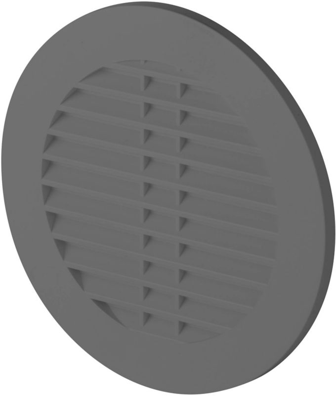 Velite ventilationsrist Ø 150 mm i grafitgrå