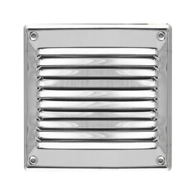 Ventilationsrist Vents 175 x 175 mm krom
