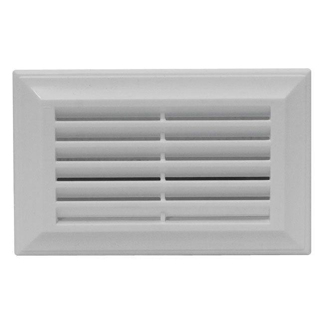 Vents ventilationsrist 60 x 120 mm hvid