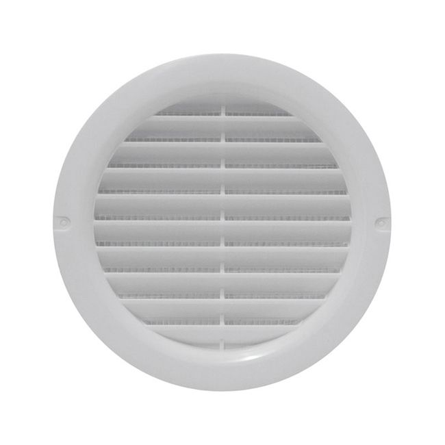 Vents ventilationsrist Ø 125 mm hvid