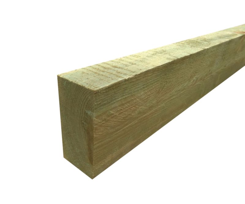 Impregneret kanttræ 70 x 140 x 3000 mm