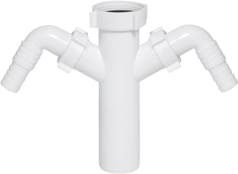 Ani-plast sifonstuds med udgange til vaskemaskine/opvaskemaskine 40 mm