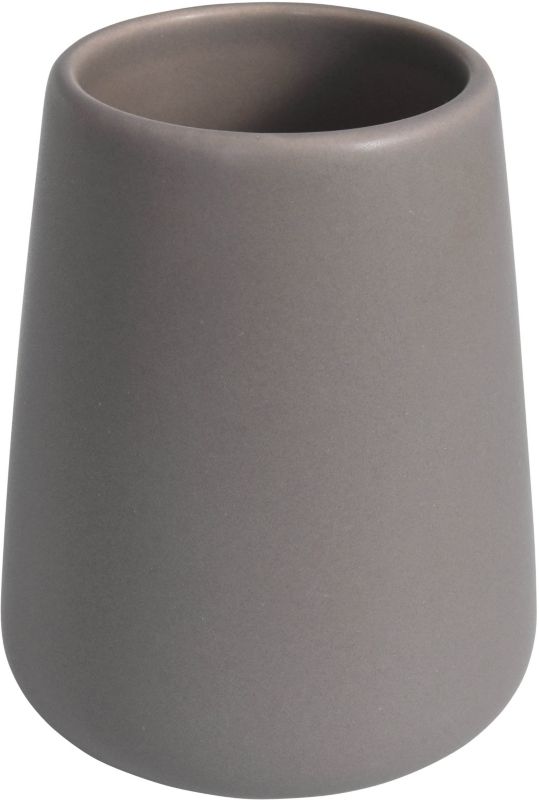 Bisk Plus badeværelsesbæger i grå