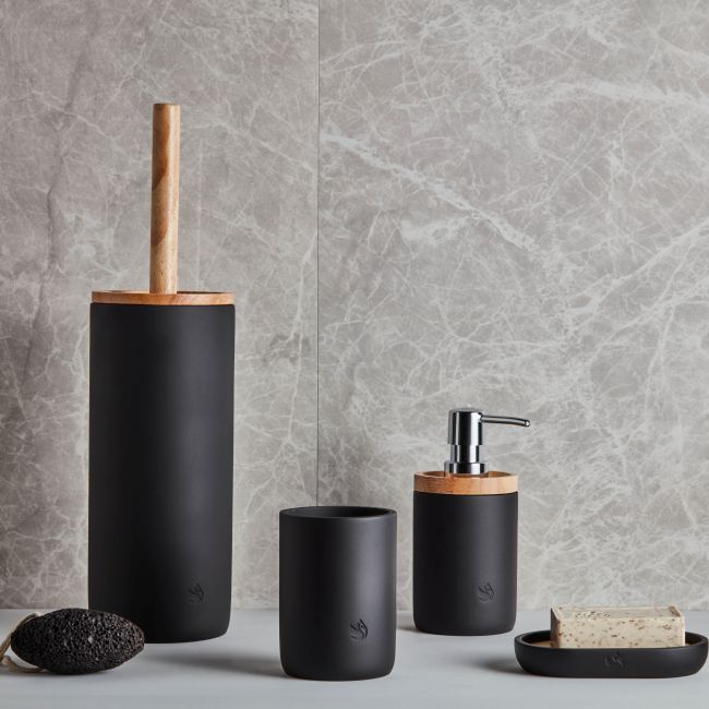 Sepio Tokyo badeværelsesbæger i sort