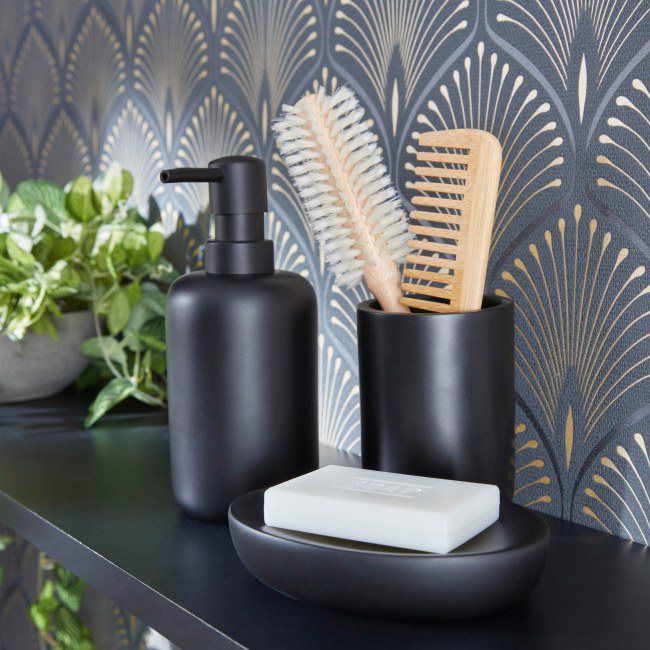 Ulva sort badeværelsesbæger