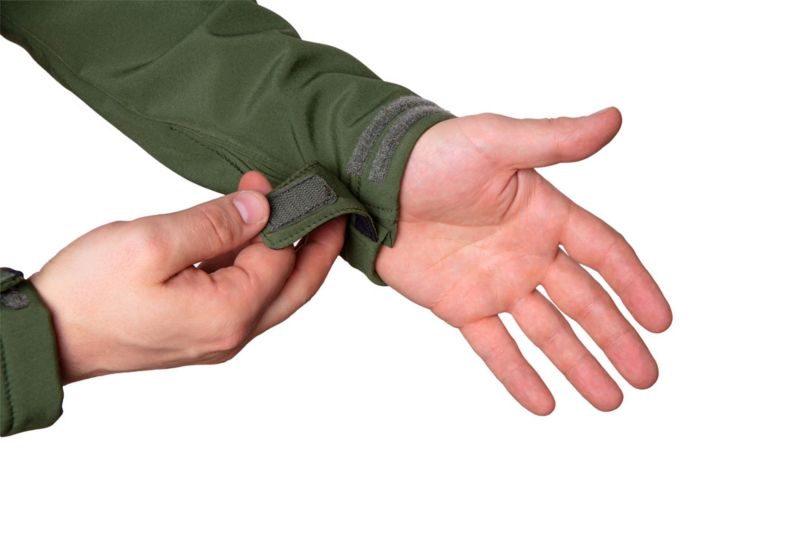 Softshell-jakke NEO TOOLS serie CAMO str. S grøn 1 stk.