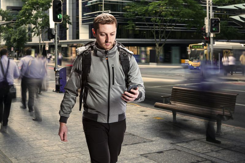 NEO TOOLS softshell-jakke vandtæt, vindtæt og åndbar, str. XXL, grå, 1 stk.