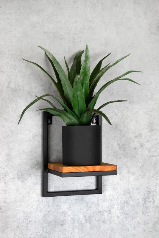 Hængende planteholder Your Loft Design Black Oak 23x20x30 Lens S 1 stk.