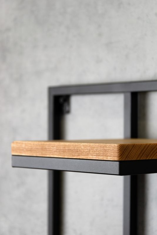 Your Loft Design Lens hængende planteholder sort eg 38,5x20x79,5 cm Lens L 1 stk.