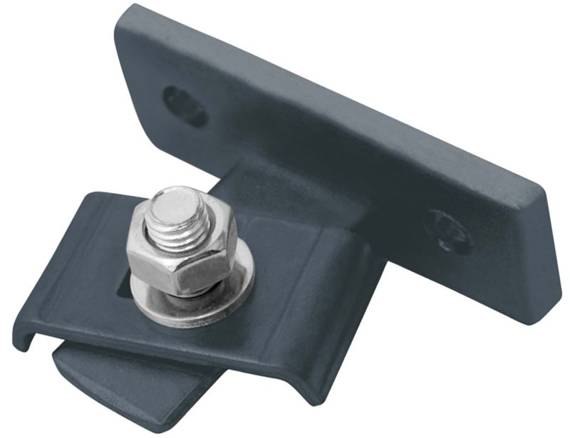 Universal panelbeslag til Polargos med antracitfarvet skrue