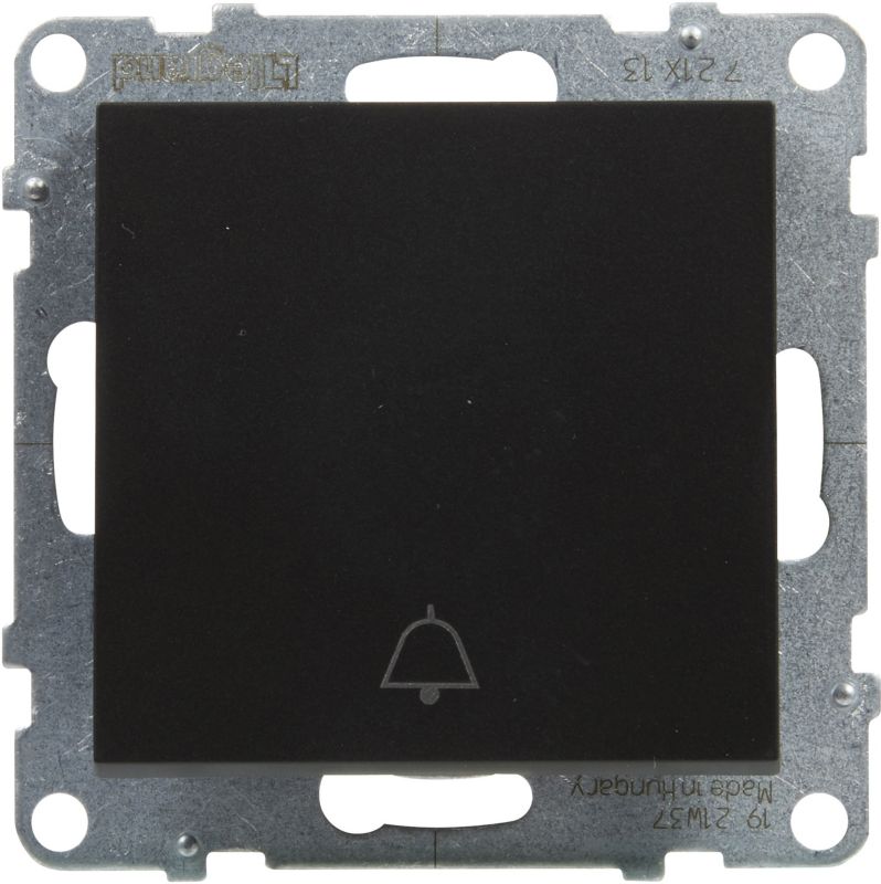 Legrand Suno dørklokkeafbryder i mat-sort