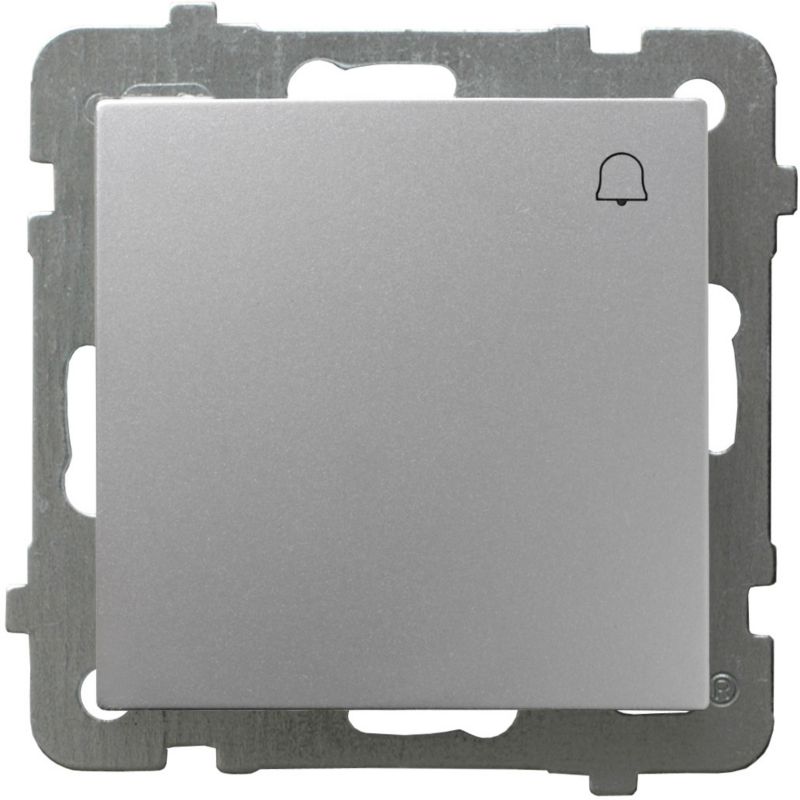 Dørklokkeafbryder Ospel As i sølv