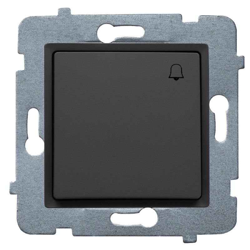 Polmark Rosa basalt trykknapafbryder til indbygning