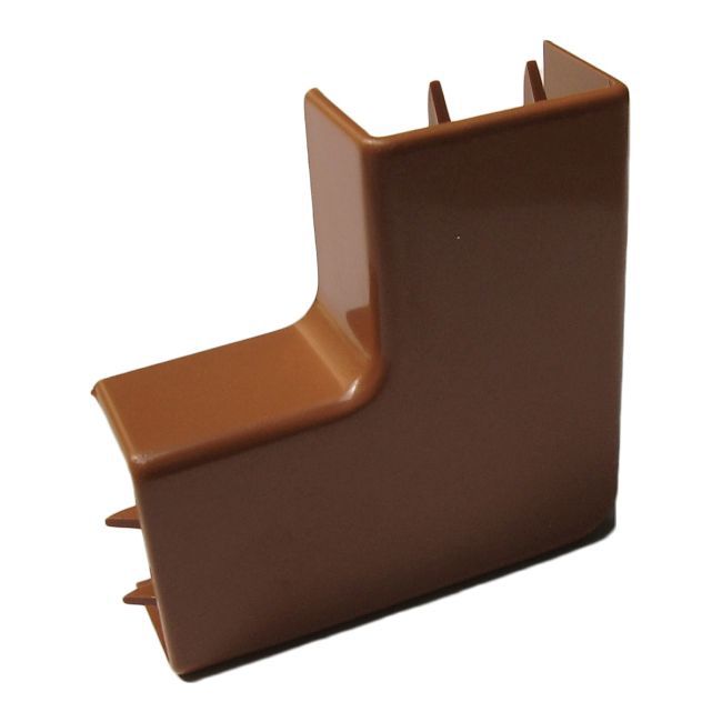 Vinkelkobling AKS Zielonka LK 25 x 40 mm mørkt træ