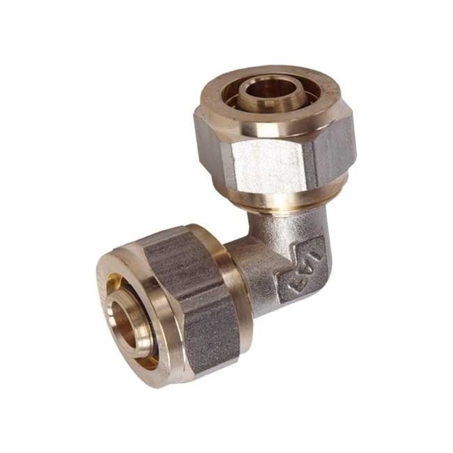 To-sidet vinkelkobling Idmar Group 20 x 20 mm