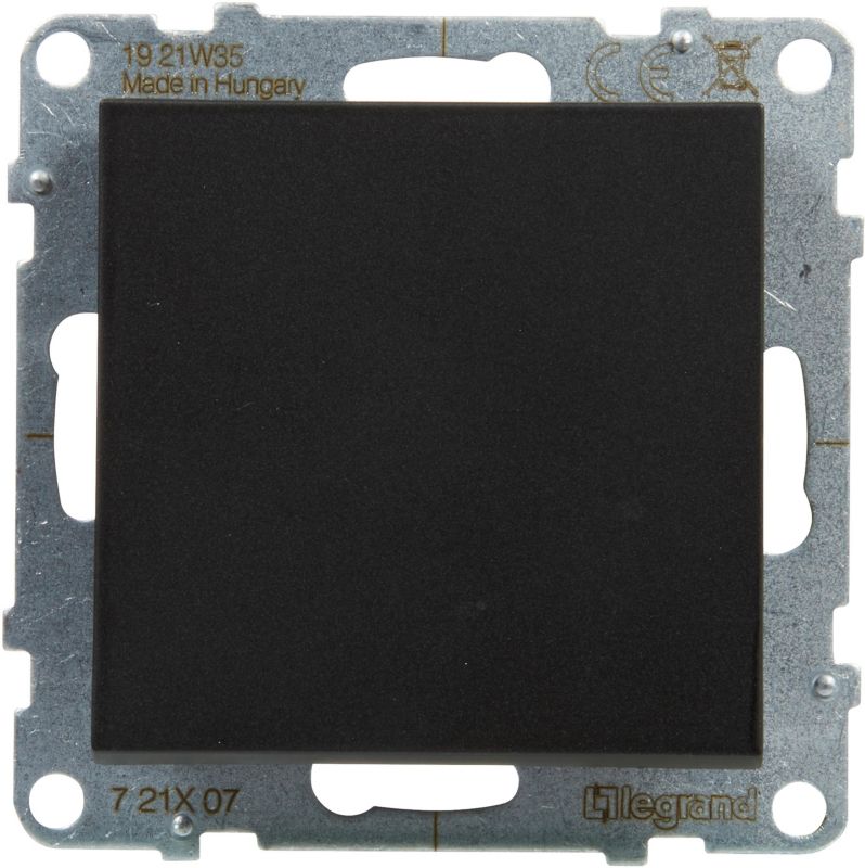 Legrand Suno krydsafbryder sort