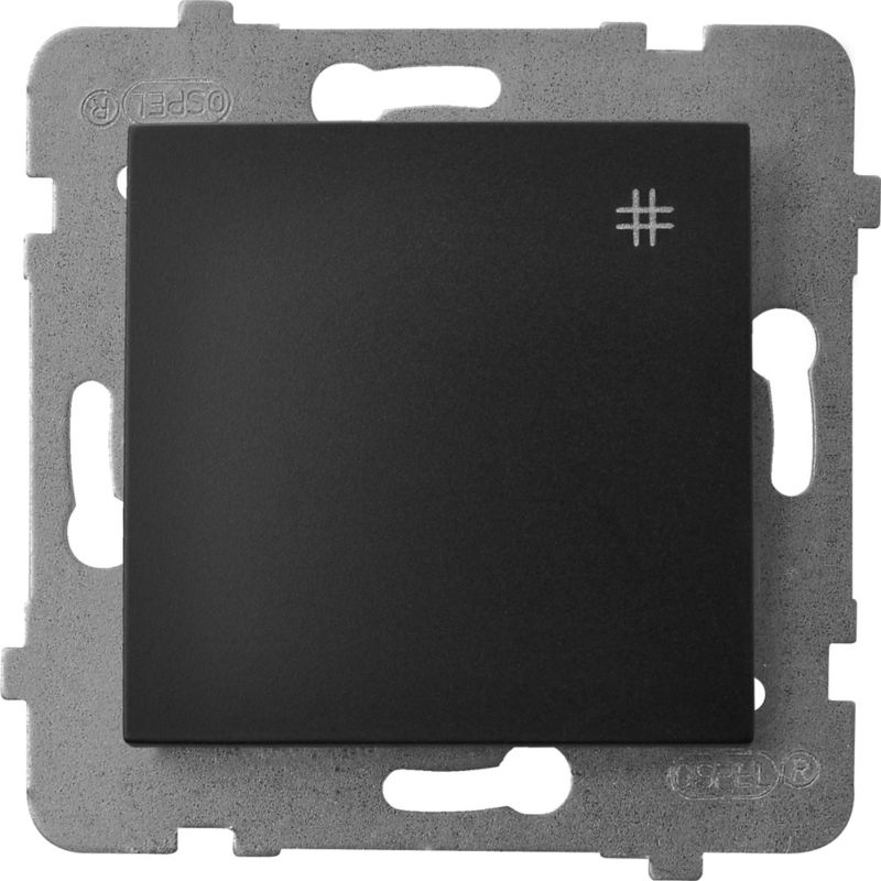 Krydsafbryder Ospel As sort