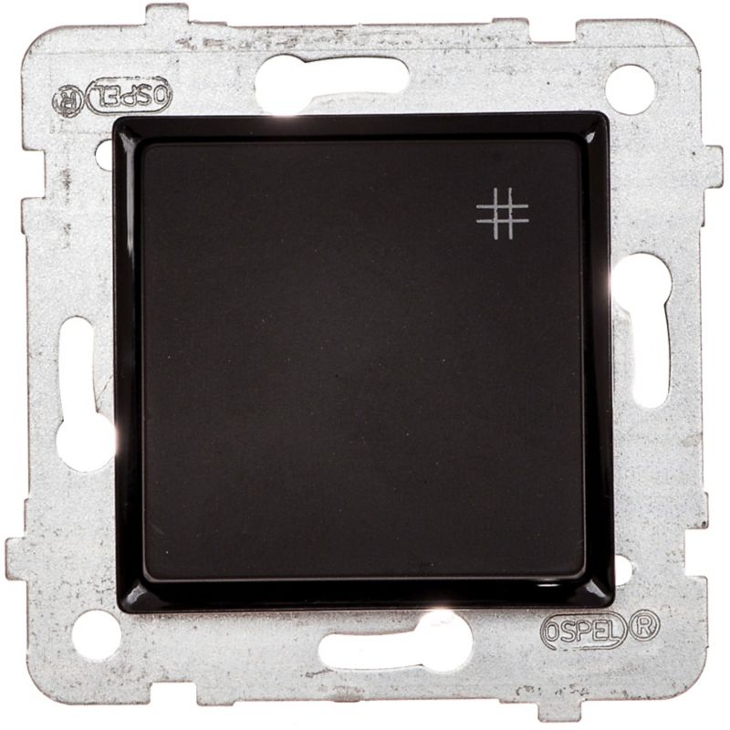 Rosa krydsafbryder i mat-sort