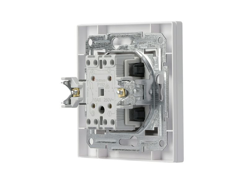 Krydsafbryder Schneider Electric Asfora hvid