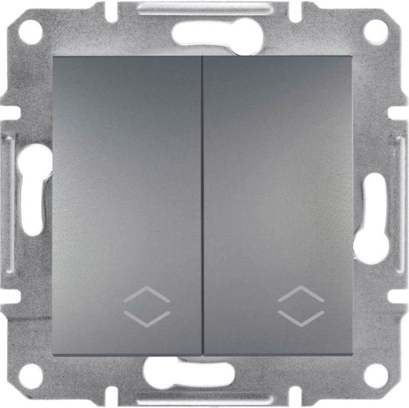 Dobbelte trappeafbryder Schneider Electric Asfora stål