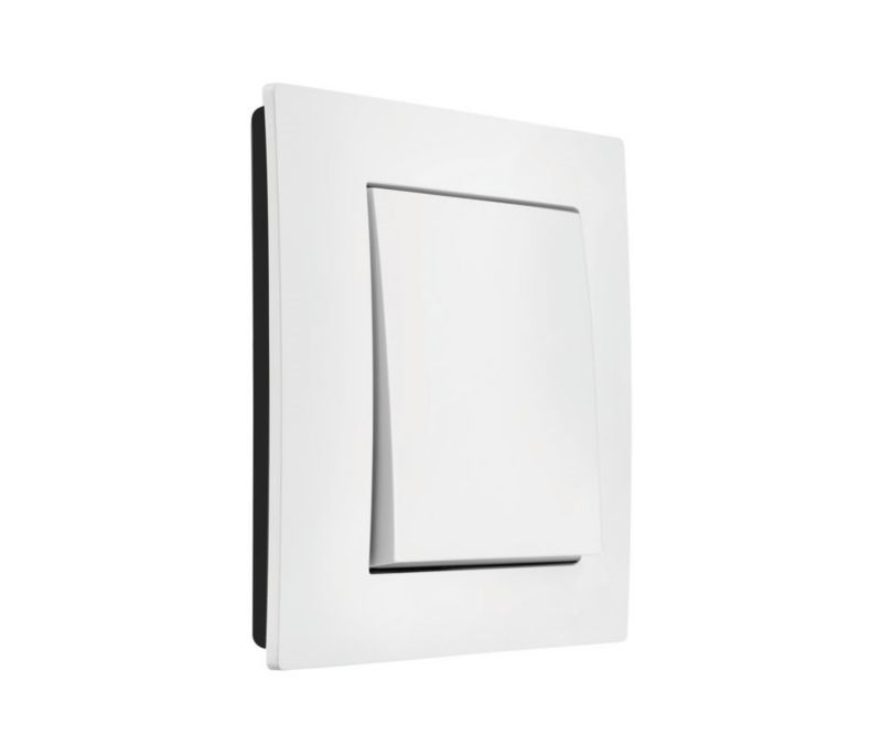 Enkelt vippekontakt Elektro-Plast Vestra hvid