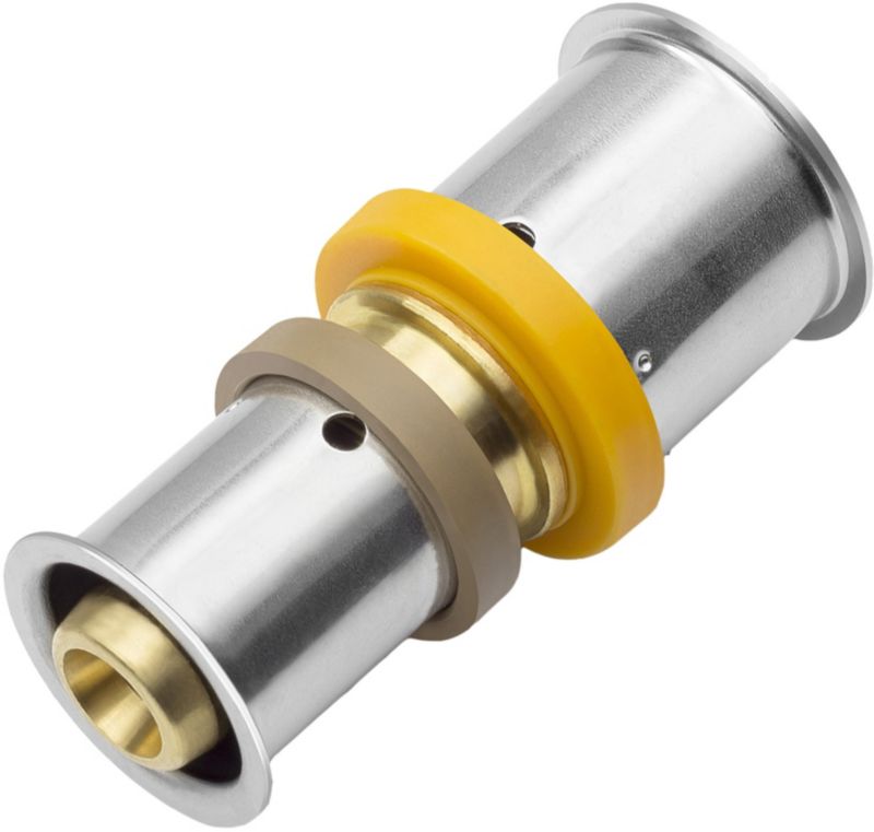 KAN-therm Press reduktionskobling 20 x 2/16 x 2 mm i messing