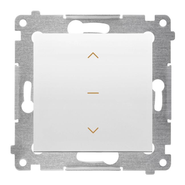 Kontakt-Simon S54 hvid rullegardinafbryder til indbygning