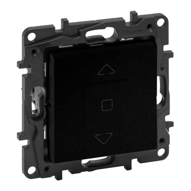 Legrand Niloe Step rullejalousi kontakt, mat-sort