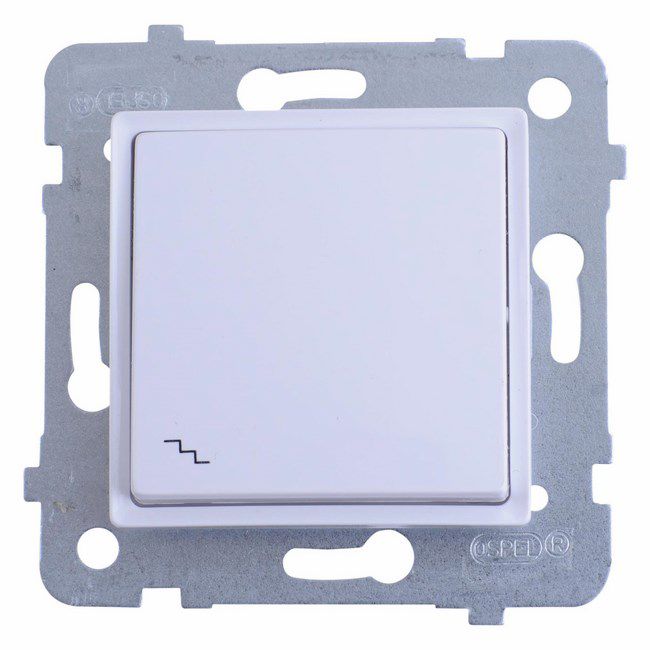 Enkelt trappeafbryder Polmark Tarnów Rosa i hvid