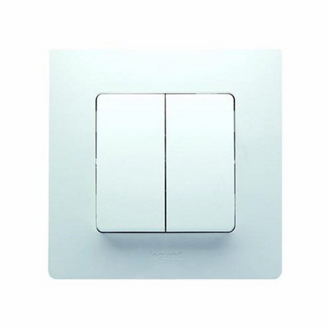 Legrand Niloe Eco indbygningskontakt komplet hvid