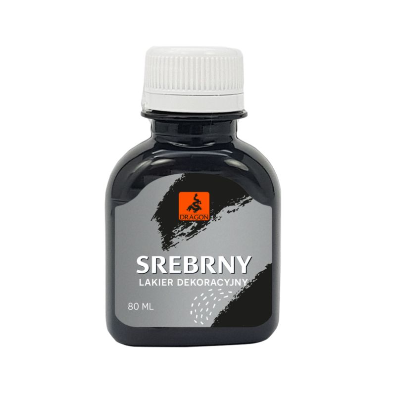 Dekorativ lak Dragon Srebrol 80 ml