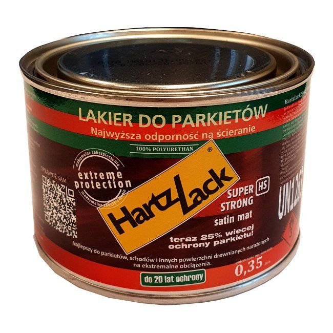 HartzLack Super Strong mat parketlak 0,35 l