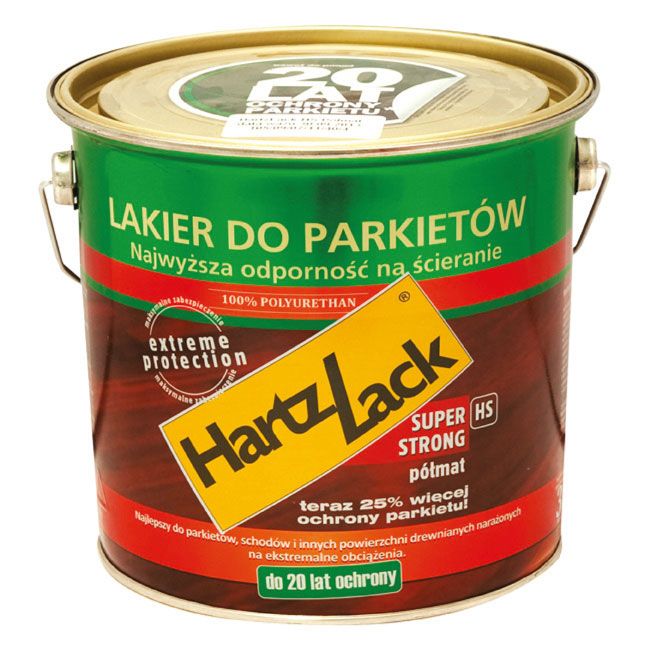 HartzLack Super Strong parketlak satin mat 3 l
