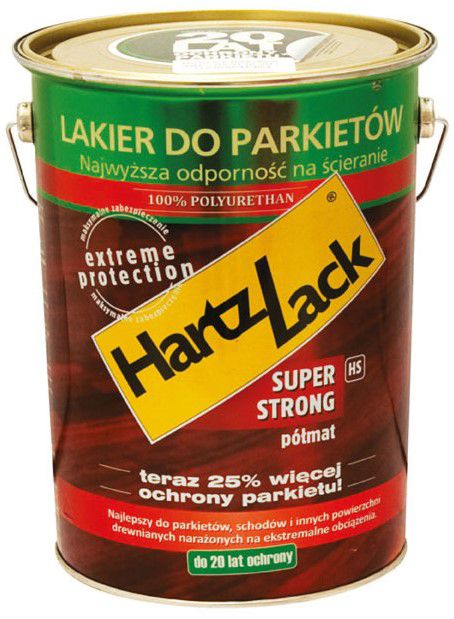 HartzLack Super Strong parketlak satin mat 5 l