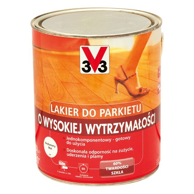 V33 mat parketlak 2,5 l