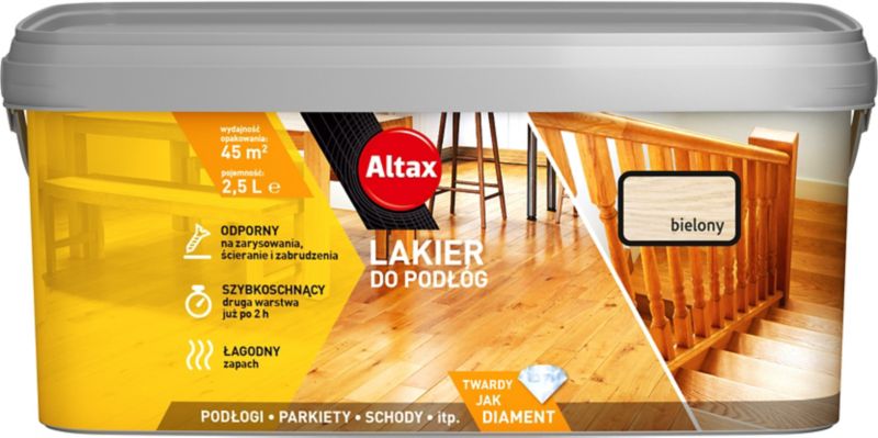 Altax gulvlak hård som diamant blegnet 2,5 l