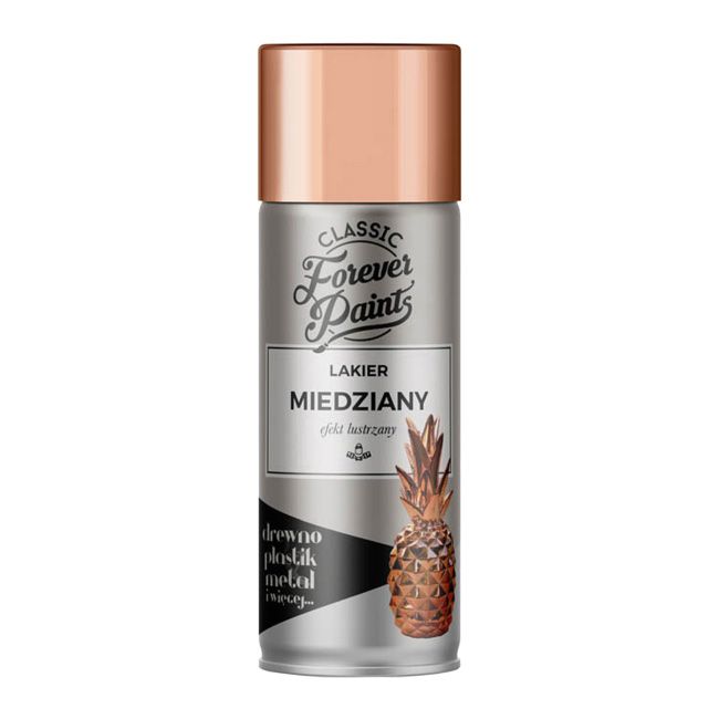 Forever Paints spejlglanslak 400 ml kobber