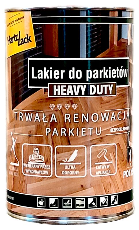 HartzLack Heavy Duty mat lak 1 l