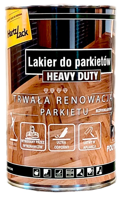 HartzLack Heavy Duty lak med højglans 1 l