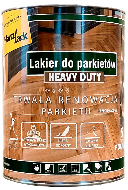 HartzLack Heavy Duty lak med højglans 5 l
