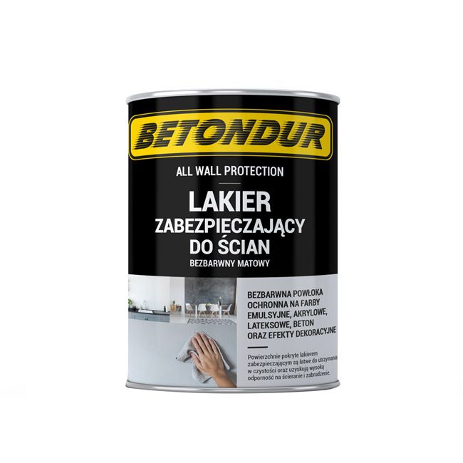 Betondur klar mat vægbeskyttelseslak 0,75 l
