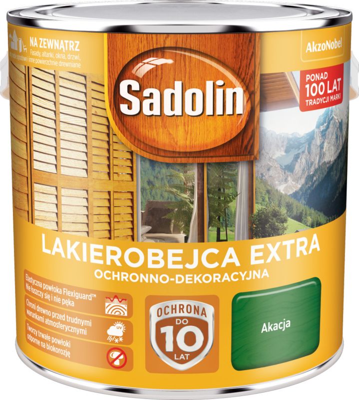 Sadolin Extra lakbejdse akacie 2,5 l