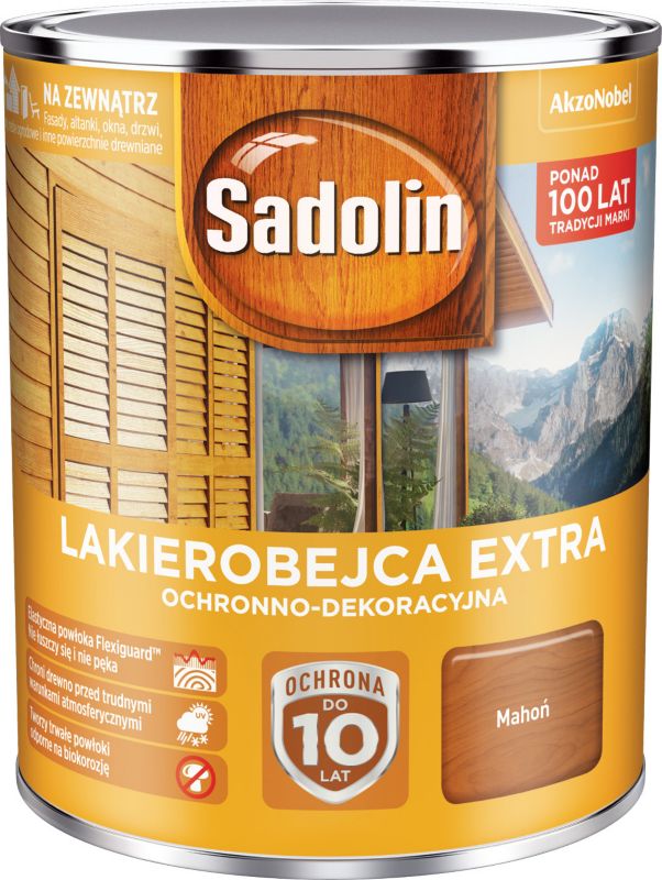Sadolin Extra lakbejdse mahogni 0,75 l
