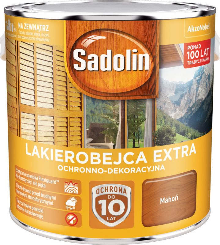 Sadolin Extra lakbejdse mahogni 2,5 l