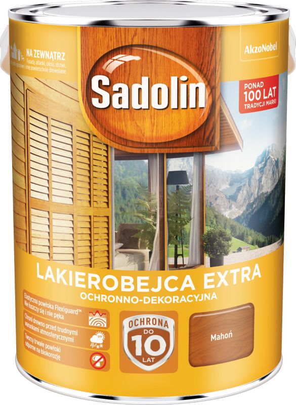 Sadolin Extra lakbejdse mahogni 5 l