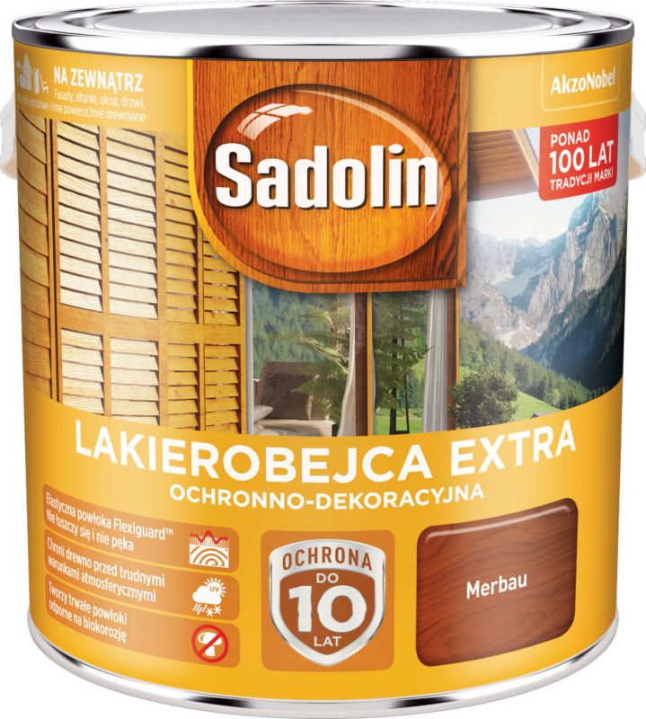 Sadolin Extra lakbejdse merbau 2,5 l