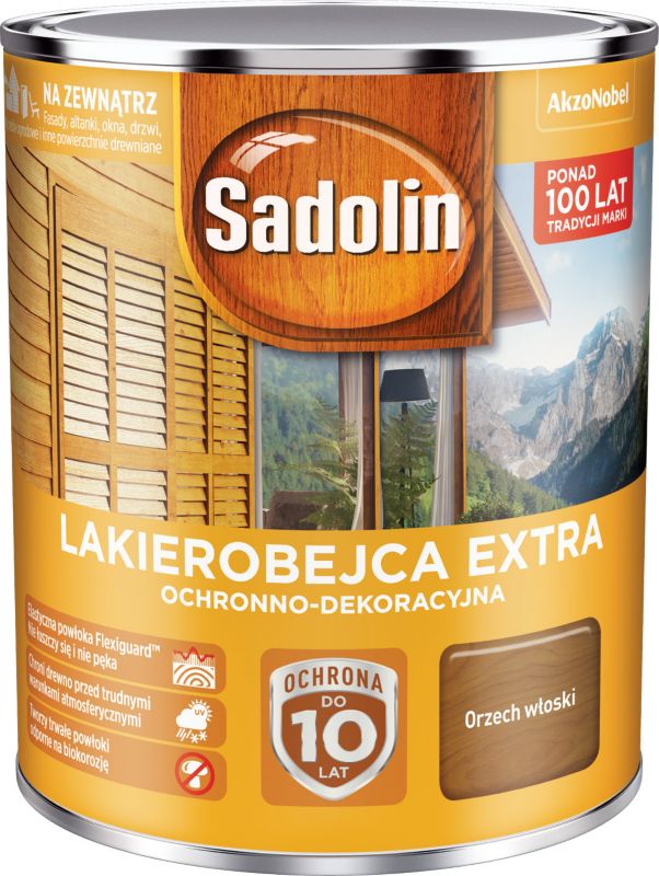 Sadolin Extra lakbejdse valnød 0,75 l