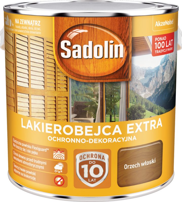 Sadolin Extra lakbejdse valnød 2,5 l